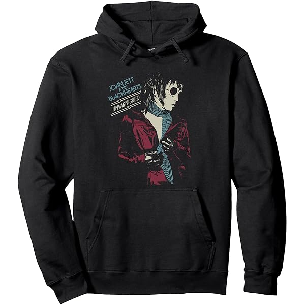 Amazon.com: Joan Jett and the Blackhearts - Rocker Zip Hoodie